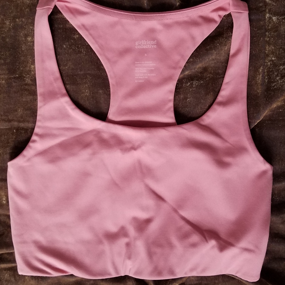 Girlfriend Collective Paloma Bra Dusty Rose
